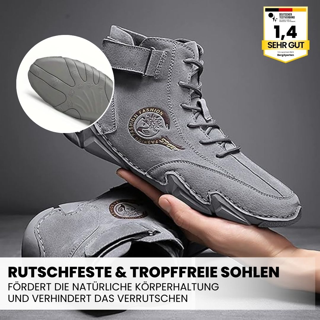 OrthoFree - ergonomische, schmerzlindernde & wasserdichte Leder-Barfußschuhe
