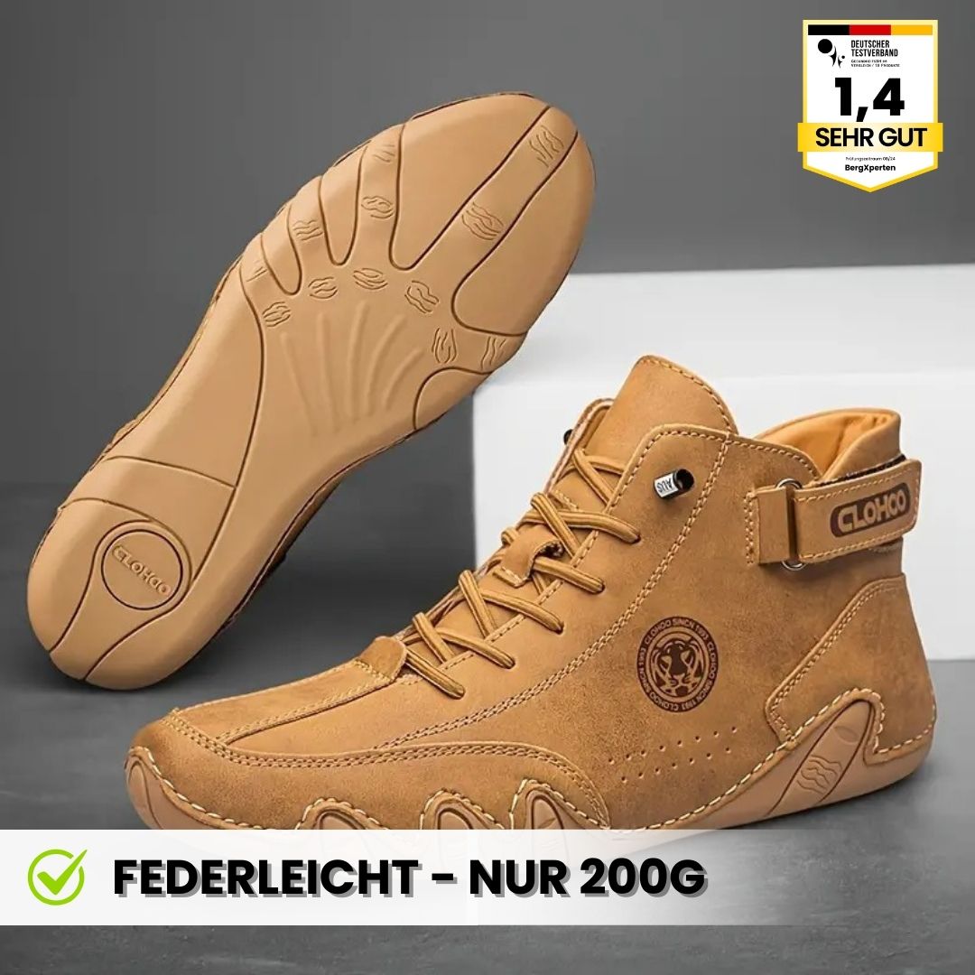 OrthoFree - ergonomische, schmerzlindernde & wasserdichte Leder-Barfußschuhe