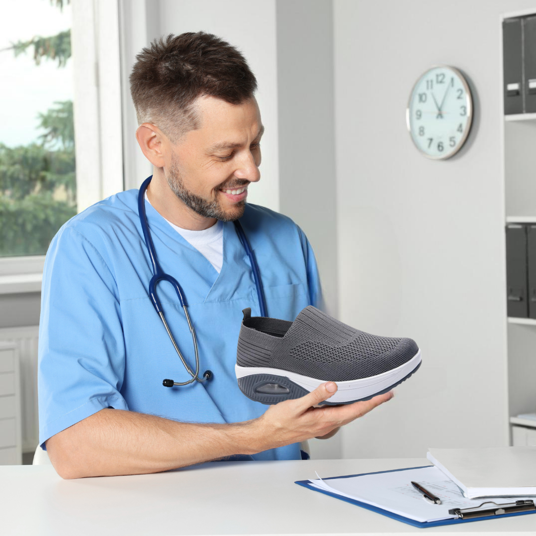 Orthopädische  & rutschfeste Schmerzlinderungs-Schuhe für Damen